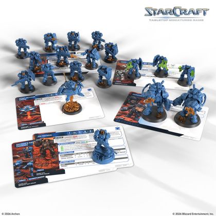 STARCRAFT: TABLETOP MINIATURE GAME - TWO PLAYER STARTER SET - FOUNDERS EDITION
