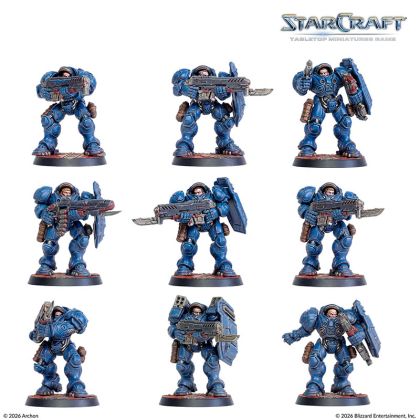STARCRAFT: TABLETOP MINIATURE GAME - TWO PLAYER STARTER SET - FOUNDERS EDITION