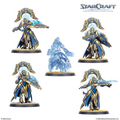 STARCRAFT: TABLETOP MINIATURE GAME - PROTOSS STARTER SET - FOUNDERS EDITION