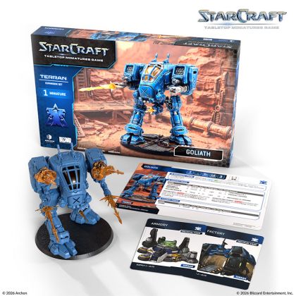 STARCRAFT: TABLETOP MINIATURE GAME - EXPANSION SET - TERRAN: GOLIATH