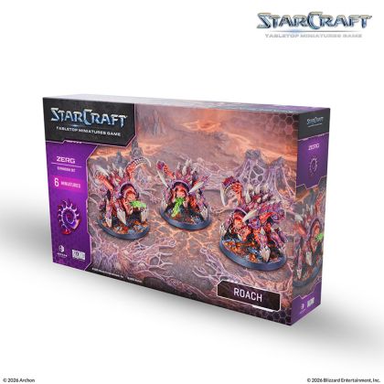 STARCRAFT: TABLETOP MINIATURE GAME - EXPANSION SET - ZERG: ROACH