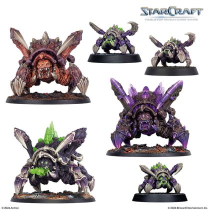 STARCRAFT: TABLETOP MINIATURE GAME - EXPANSION SET - ZERG: ROACH