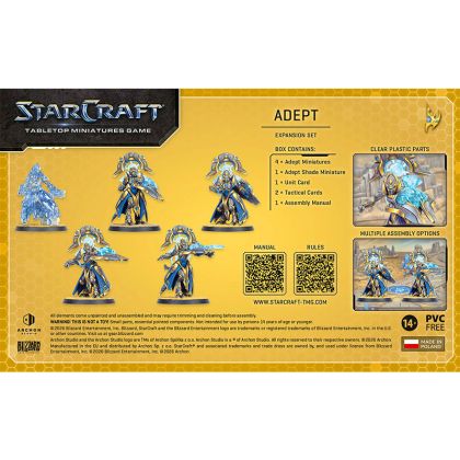 STARCRAFT: TABLETOP MINIATURE GAME - EXPANSION SET - PROTOSS: ADEPT
