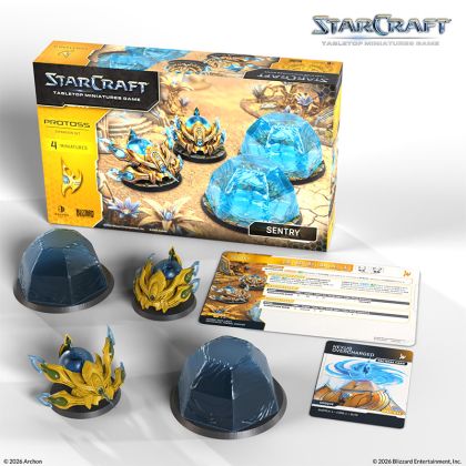 STARCRAFT: TABLETOP MINIATURE GAME - EXPANSION SET - PROTOSS: SENTRY
