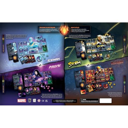 DICE THRONE: MARVEL X-MEN - WOLVERINE V. STORM V. ICEMAN V. PSYLOCK