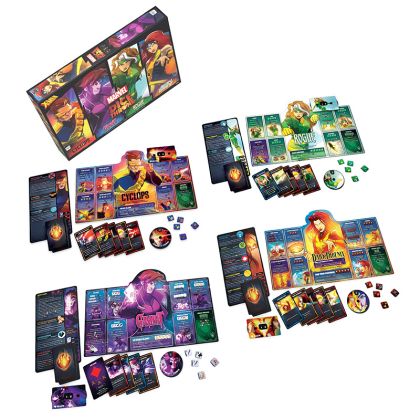 DICE THRONE: MARVEL X-MEN - CYCLOPS V. ROGUE V. GAMBIT V. JEAN GRAY